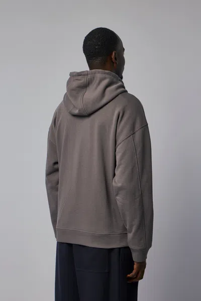 Loewe Zip-up Hoodie In Brown