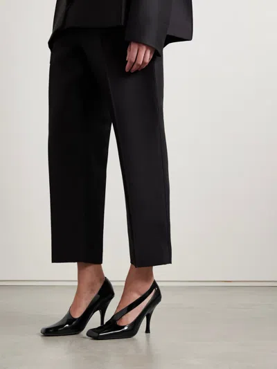 Khaite Eva Cutout Patent-leather Pumps In Multi