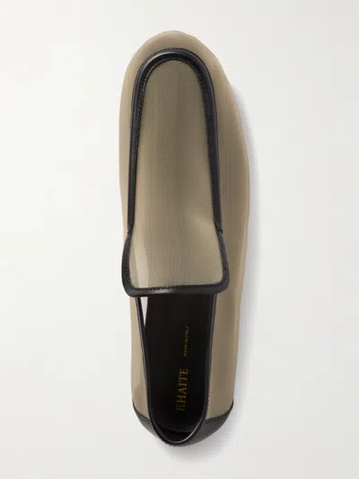 Khaite Round-toe Loafers In Multi