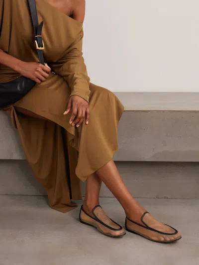 Khaite Round-toe Loafers In Multi