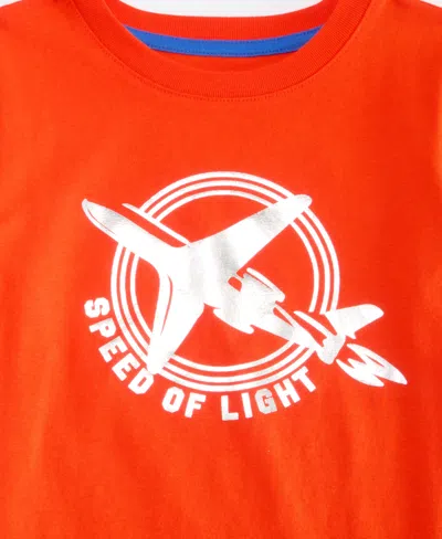 Epic Threads Boys Toddler 2t-4t Speed Of Light T-shirt, Macy's Exclusive In Orange
