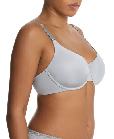 Natori Comfort Evolution Full Fit Memory Foam Convertible Bra In Blue