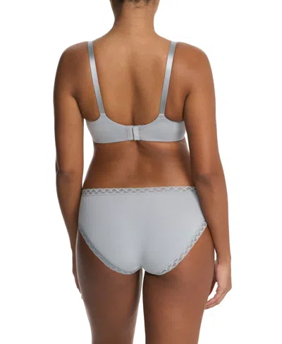 Natori Comfort Evolution Full Fit Memory Foam Convertible Bra In Blue