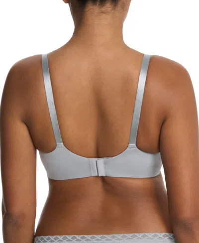 Natori Comfort Evolution Full Fit Memory Foam Convertible Bra In Blue