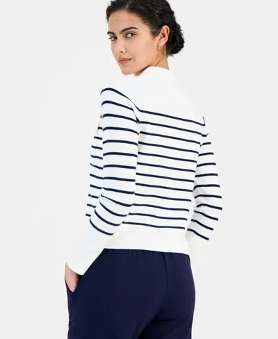 T Tahari Women's Full-zip Milano Jacket In White