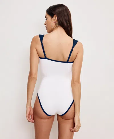 Good American Women's Compression Sweetheart One-piece Swimsuit In White