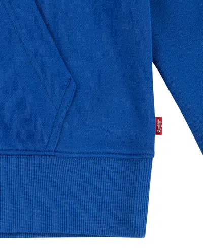Levi's Boys' 8-20 Quarter-zip Pull-on Sweatshirt In Blue