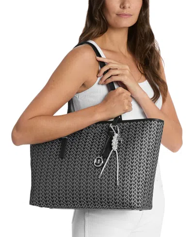 Michael Kors Speckled Cord Bag Charm In Purple