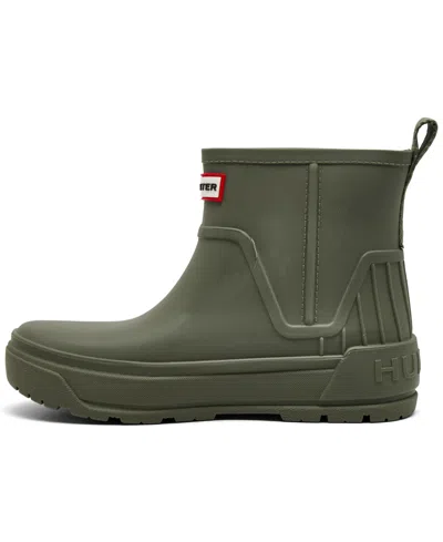 Hunter Women's Wales Waterproof Rain Booties From Finish Line In Green