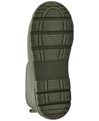 Hunter Women's Wales Waterproof Rain Booties From Finish Line In Green