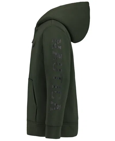 Nautica Boys' 8-20 Zip-up Hoodie In Green