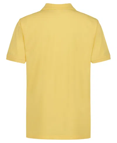 Tommy Hilfiger Boys 8-20 Stretch Short-sleeve Polo Shirt In Yellow