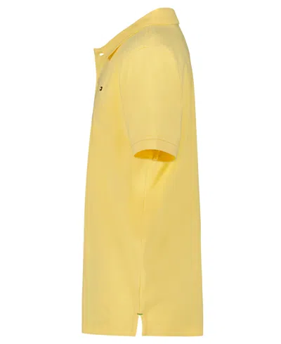Tommy Hilfiger Boys 8-20 Stretch Short-sleeve Polo Shirt In Yellow