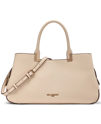 Karl Lagerfeld Meribel Mini Satchel Bag In Brown