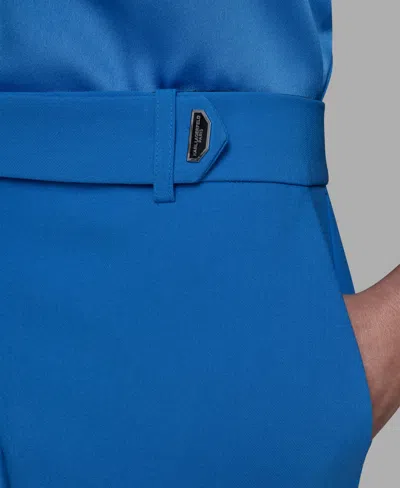Karl Lagerfeld Women's Flared Invisible Zipper Pants In Blue