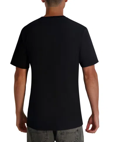 Karl Lagerfeld Men's Kl Squared Print T-shirt In Black