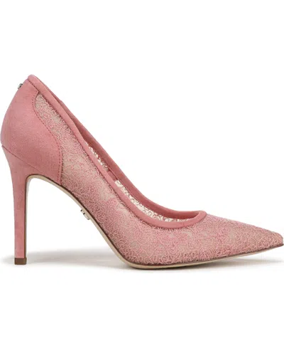 Sam Edelman Hazel Pointed Toe Pump In Pink