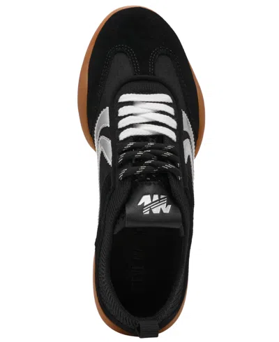 Steve Madden Women's Reboot Lace-up Sneakers In Black