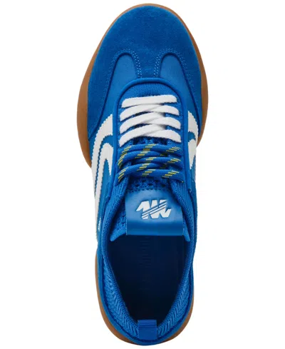 Steve Madden Women's Reboot Lace-up Sneakers In Blue