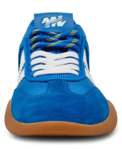 Steve Madden Women's Reboot Lace-up Sneakers In Blue