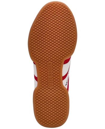 Steve Madden Women's Reboot Lace-up Sneakers In White