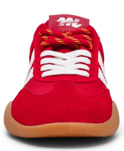 Steve Madden Women's Reboot Lace-up Sneakers In White