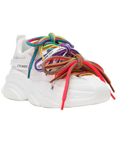 Steve Madden Women's Pryce Chunky Lace-up Sneakers In Multi