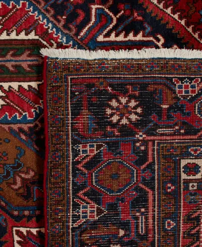 Adorn Hand Woven Rugs Persian Heriz 8' 10" X 10' 10" Area Rug In Red