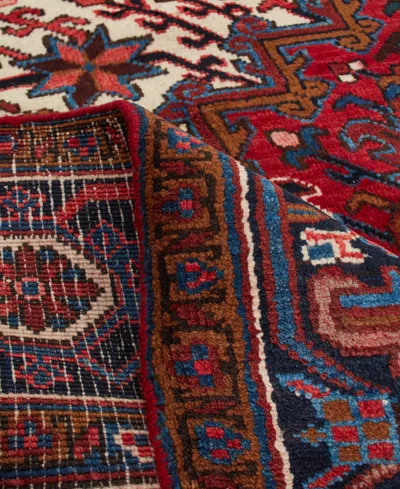 Adorn Hand Woven Rugs Persian Heriz 8' 10" X 10' 10" Area Rug In Red