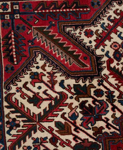 Adorn Hand Woven Rugs Persian Heriz 8' 10" X 10' 10" Area Rug In Red