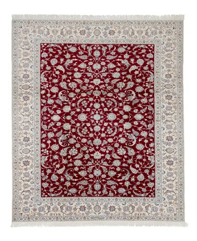 Adorn Hand Woven Rugs Persian Nain 8' 4" X 12' 0" Area Rug In Red