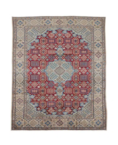 Adorn Hand Woven Rugs Persian Nain 8' 0" X 12' 9" Area Rug In Red