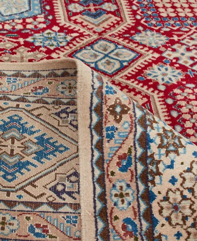 Adorn Hand Woven Rugs Persian Nain 8' 0" X 12' 9" Area Rug In Red