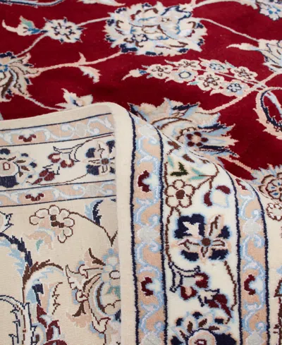 Adorn Hand Woven Rugs Persian Nain 8' 8" X 11' 9" Area Rug In Red