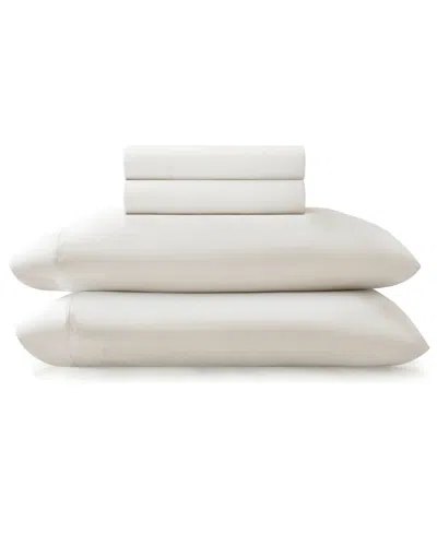 Harbor House Cooling Stretch Jersey 4-pc. Sheet Set, King In White
