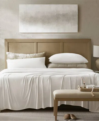 Harbor House Cooling Stretch Jersey 4-pc. Sheet Set, Cal King In White