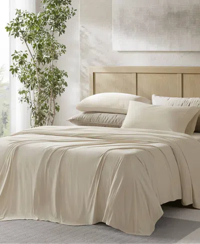 Harbor House Cooling Stretch Jersey 4-pc. Sheet Set, King In Neutral