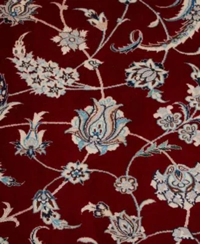 Adorn Hand Woven Rugs Persian Nain Rug Collection In Red