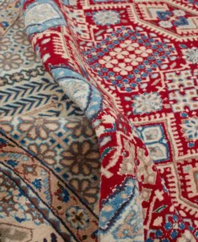 Adorn Hand Woven Rugs Persian Nain Rug Collection In Red