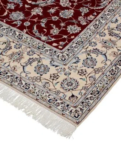 Adorn Hand Woven Rugs Persian Nain Rug Collection In Red