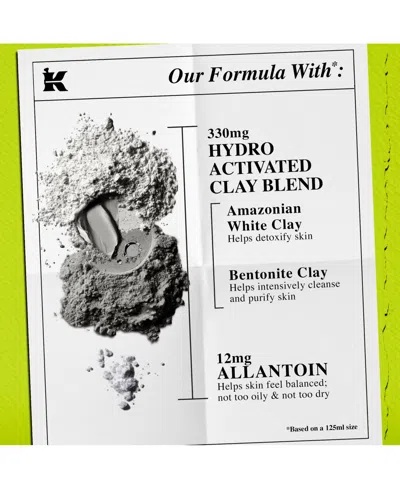 Kiehl's Since 1851 Rare Earth Pore-minimizing Clay Mask In Transparent