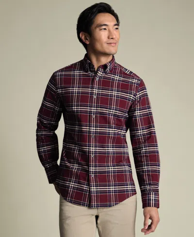 Charles Tyrwhitt Men's Plaid Long-sleeve Shirt In Multi