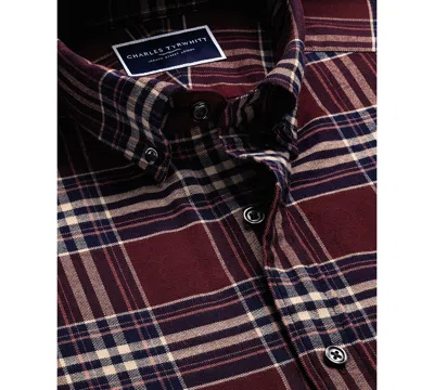 Charles Tyrwhitt Men's Plaid Long-sleeve Shirt In Multi