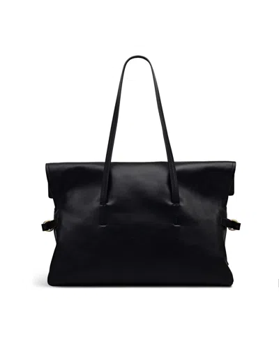 Radley London Fleet Street Large Flap Over Shoulder Bag In Black