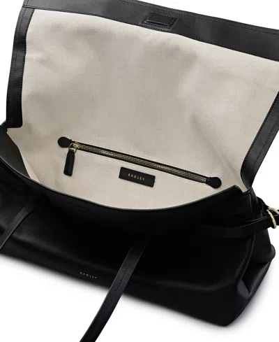 Radley London Fleet Street Large Flap Over Shoulder Bag In Black