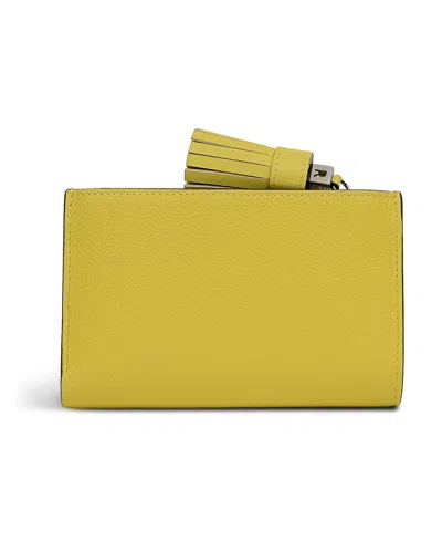 Radley London Noble Alley Colour Block Bifold Wallet In Yellow