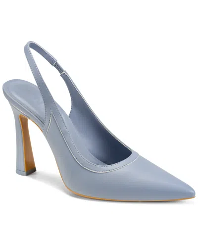 Dkny Women's Cinette Slingback Pumps In Blue