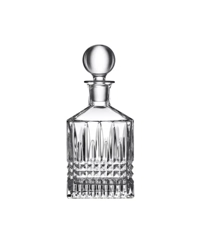 Waterford Lismore Diamond Square Decanter In Transparent