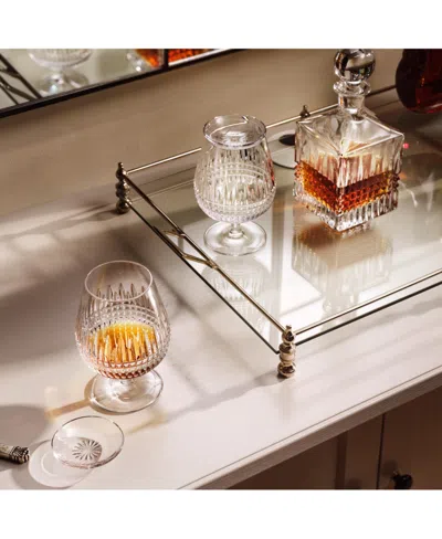 Waterford Lismore Diamond Square Decanter In Transparent