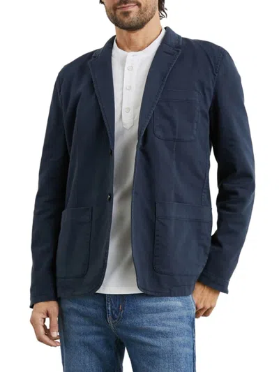 Rails Men's Andre Stretch-cotton Blazer In Blue